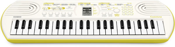 Casio SA-80H5 Mini-Keyboard weiß