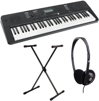 Classic Cantabile CPK-203 Keyboard Set inkl. Ständer und Kopfhörer