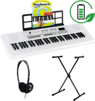 McGrey 6170 Akku-Keyboard Weiß Set