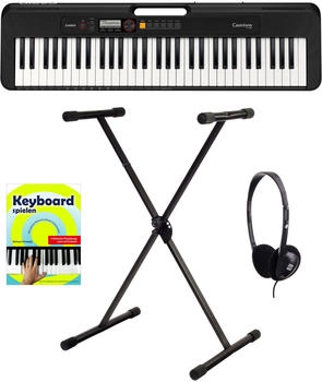 Casio CT-S200 BK Keyboard Starter Set Schwarz