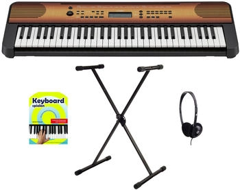 Yamaha PSR-E360 MA Keyboard Ahorn Set