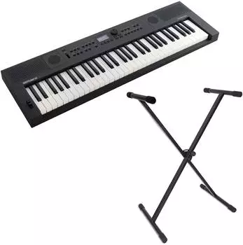 Roland GO:Keys 5 Music Creation Keyboard, 61 Tasten, graphit, mit Keyboardständer (gokeys5gt-ks012)
