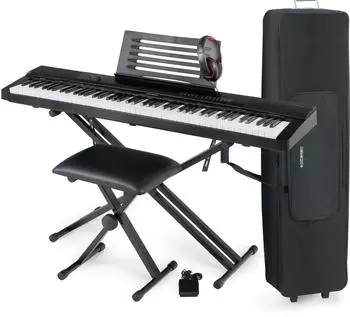 McGrey SK-88 Super Kit Trolley Set, 88 Tasten, 146 Klänge, schwarz (00107279)