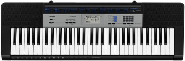 Casio Keyboard CTK-1550AD Schwarz, Grau inkl. Netzteil