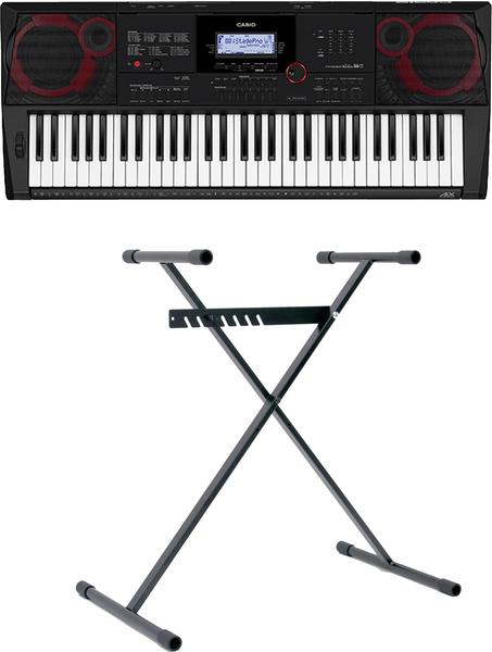Casio Keyboard CT-X3000, (Set), inklusive Keyboardstativ