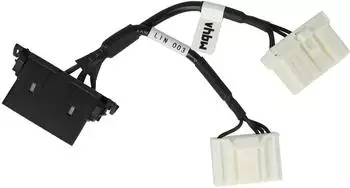 vhbw OBD2-Adapter 20-Pin/12-Pin auf 16-Pin, 0,2m, für Tesla Model S/X (177254617)
