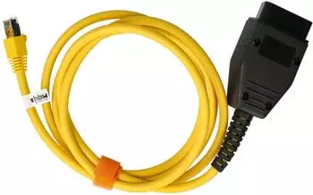 vhbw OBD Adapter OBD2 16-Pin Buchse auf RJ45 Stecker (180791235-1)
