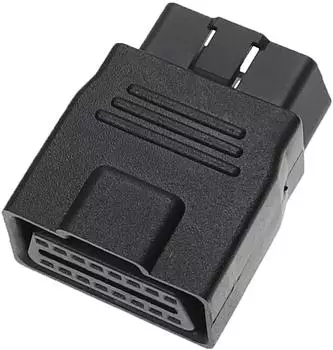 vhbw OBD2 Verbindungsadapter 16-Pin Stecker auf 16-Pin Buchse (174926932)