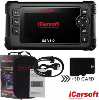 iCarsoft US V3.0 OBD2-Diagnosegerät für US-Fahrzeuge (US_V3.0)