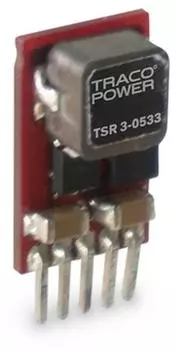 TracoPower TSR 3-1250 DC/DC-Wandler, Print 4,5-14V Eingang, 0,6-6V Ausgang, 3A (TSR 3-1250)