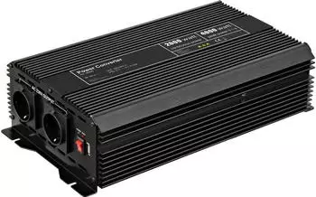 Goobay Spannungswandler/Wechselrichter DC/AC 24V/230V 2000W USB (58895)