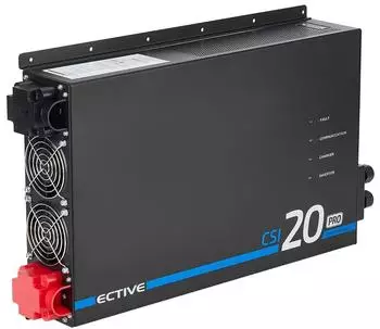 Ective Batteries CSI 20 PA-RCD PRO Sinus-Wechselrichter 2000W/12V mit Netzvorrangschaltung (CSI20PAFI)