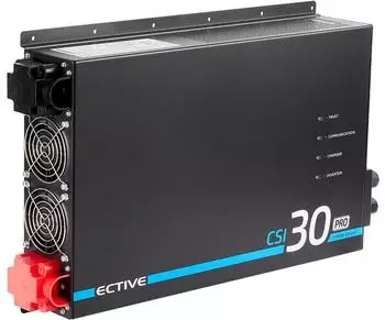 Ective Batteries CSI 30 PA PRO Sinus-Wechselrichter 3000W/12V mit Netzvorrangschaltung und 1500W Ladegerät (CSI30PA)