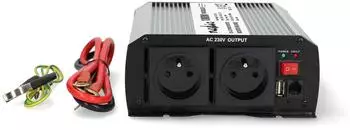 Nedis Spannungswandler 24V auf 230V 1000W Reiner Sinus (PIM100024EGY)