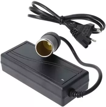 AccuCell Spannungswandler 100-240V AC auf 12V DC mit Zigarettenanz&uuml;nder-Stecker (ACN-12VK)