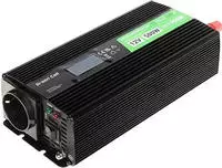 GREEN CELL - Power Inverter LCD 12V 500W 1000W