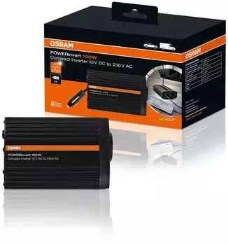 Osram POWERinvert Modified Sine Wave Inverter 12V 150W (OEINVU150)