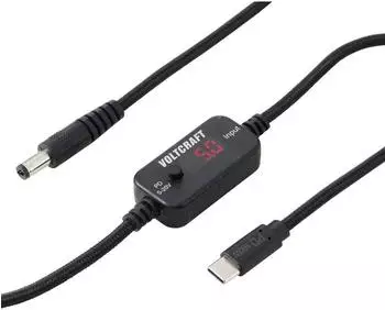 Voltcraft USB-Spannungswandler Hohlstecker 5,5x2,1mm USB-C PD/DC (VC-18735745)