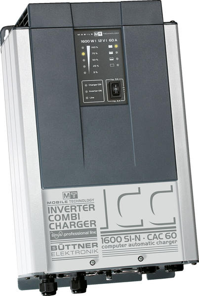 Büttner Elektronik ICC-Wechselrichter/Lade-Kombination (MT ICC 1600 SI-N/60 A)