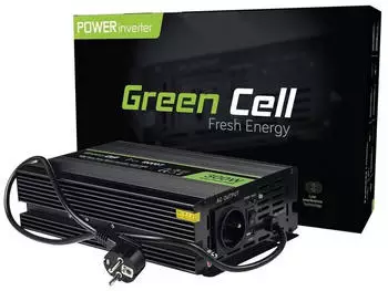 GreenCell 12V auf 230V Reiner sinus 300W/600W USV f&uuml;r Heizung