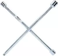 KS Tools Radkreuzschl&uuml;ssel f&uuml;r PKW, 1/2" x17 x 19 x 21 mm - 518.1153