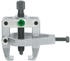 KUKKO Abziehwerkzeug 204-3 Spann-T.140mm Spann-W.150mm seitliche Spannzwinge