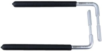 KS Tools Airbag-Demontagewerkzeug, 2-teilig, Audi A4, A6, Volkswagen Passat, Polo, Lupo (140.2313)