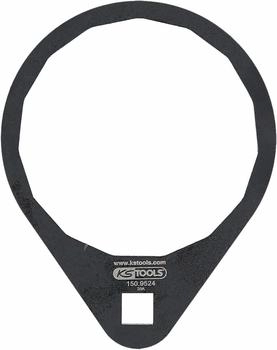 KS Tools 3/8" Ölfilterschlüssel Ø 74,5 mm / 15 Flächen (150.9524)