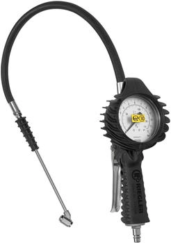 Riegler Handreifenfüllmesser Standard mit Tankstellenstecker, geeicht, DN 7,2, Mano Ø 80 mm, 0-12 bar (136786)