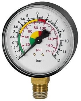 Riegler Manometer ø 63 mm, ungeeicht, Anschluss unten (39.703)