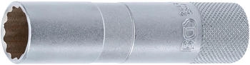 BGS Zündkerzen-Einsatz mit Haltegummi, Zwölfkant, lang, 10 mm (3/8