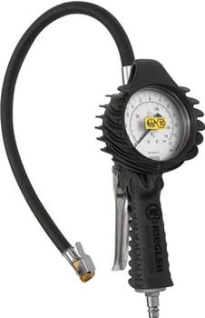 Riegler Handreifenfüllmesser Standard mit Momentstecker, Manometer Ø 80 mm, 0-12 bar, ungeeicht (39.022)