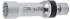 BGS Zündkerzen-Gelenkeinsatz Zwölfkant mit Haltefeder Antrieb Innenvierkant 10 mm (3/8