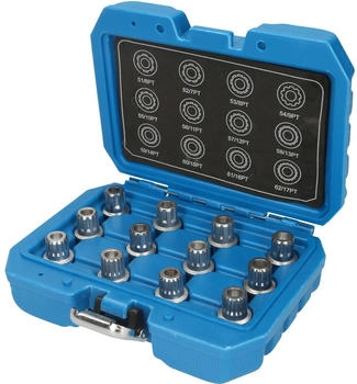 Brilliant-Tools Felgenschloss-Sortiment für VW, 12-teilig (BT691190)
