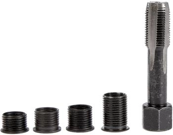 BGS Reparatursatz f&uuml;r Z&uuml;ndkerzengewinde M12 x 1,25 mm 5-tlg. (166)