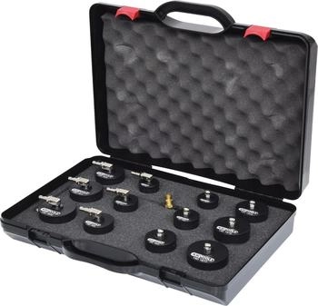 KS Tools Turbolader-Bajonett-Ladeluft-System-Prüfkoffer-Satz, 13-tlg (150.1825)