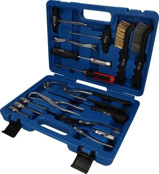 Brilliant-Tools Universal-Bremstrommel und Bremsscheiben-Werkzeug-Satz, 15-tlg (BT701250)