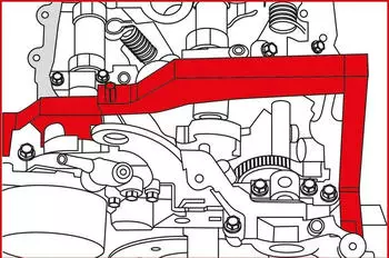 KS Tools Motoreinstell-Werkzeug-Satz für BMW / Mini / PSA, 7-teilig für 1,4+1,6 Motoren (400.0850)
