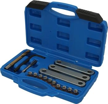 Brilliant-Tools Reparatursatz für Bremsgewinde, M9 x 1,25, 16-teilig (BT701100)