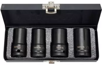 Yato Schlagschrauber-Nüsse Felgenschloss 1/2" 4-tlg (YT-06030)