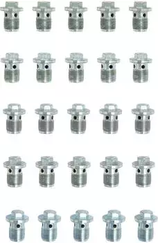 KS Tools &Ouml;lablassschraube Au&szlig;en6kant 13mm M18x1,5x21mm 25er-Pack (430.2081)