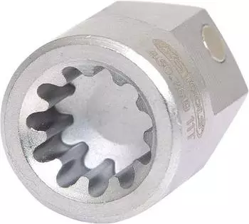 KS Tools Spezialeinsatz Vielzahn M9 mit Magnet, f&uuml;r SAF und Knorr Bremss&auml;ttel (460.2619)