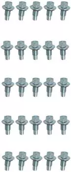 KS Tools &Ouml;lablassschraube Au&szlig;ensechskant M12x1,75x25mm 25er-Pack (430.2138)