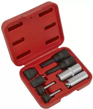 Sealey Diesel-Einspritzventil Reparatur-Steckschlüsselsatz, 8-teilig, 1/2" Antrieb (VS2068)