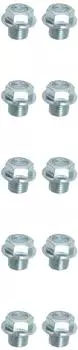 KS Tools &Ouml;lablassschraube Au&szlig;ensechskant 17mm M14x1,5x11mm, 10er-Pack (430.1071)