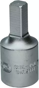 KS Tools 3/8" &Ouml;ldienst-Bit-Stecknuss f&uuml;r Innenvierkant-Schrauben, 7mm (150.9111)