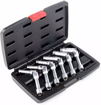 Yato Gl&uuml;hkerzen-Steckschl&uuml;ssel-Set, 6-tlg. (YT-0534)