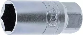 BGS Zündkerzenschlüssel mit Haltegummi 21mm, 1/2