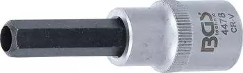 BGS Injektor-Einsatz Innensechskant 10mm, Bohrung 7,5mm, Antrieb 1/2" (4478)