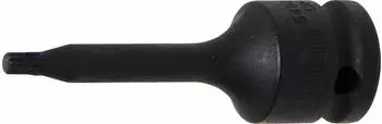 BGS Kraft-Bit-Einsatz Innenvielzahn XZN M5, Antrieb 12,5mm (1/2"), 75mm (5482-M5)